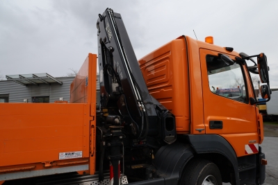 Mercedes-Benz 1523L Atego Pritsche + Kran, Klima, 2x AHK