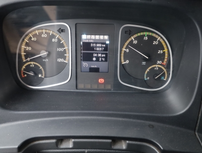 Mercedes-Benz 1523L Atego Pritsche + Kran, Klima, 2x AHK