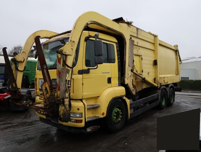 MAN TGA 26.320 6x2-2 BL Überkopflader, Heil-Aufbau