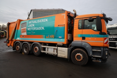 MAN TGS 35.360 8x2-6 BL Zoeller, 2x Lenk-Liftachse