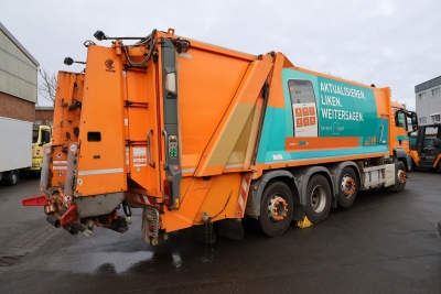 MAN TGS 35.360 8x2-6 BL Zoeller, 2x Lenk-Liftachse