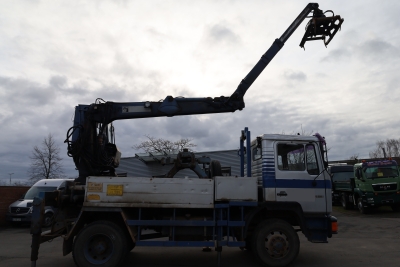 MAN 12.192 4x4 Autokran, HIAB J1090, AHK