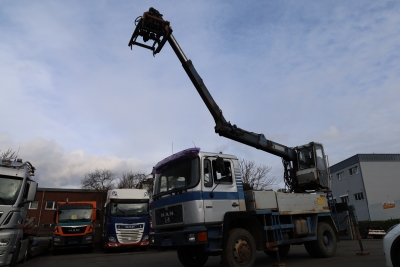 MAN 12.192 4x4 Autokran, HIAB J1090, AHK