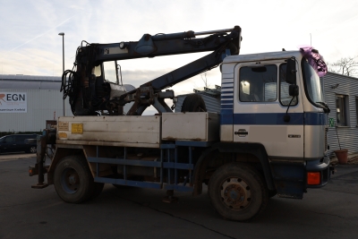 MAN 12.192 4x4 Autokran, HIAB J1090, AHK
