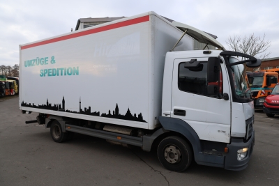Mercedes-Benz 816 Atego Koffer + LBW, Euro 6, AHK, 3 Sitze