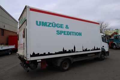 Mercedes-Benz 816 Atego Koffer + LBW, Euro 6, AHK, 3 Sitze
