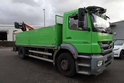 Mercedes-Benz 1829 L AXOR 4x2 Euro 5, Atlas-Heckladekran, 5,40