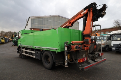 Mercedes-Benz 1829 L AXOR 4x2 Euro 5, Atlas-Heckladekran, 5,40