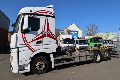 Mercedes-Benz 2542L Actros 6x2 Jumbo, Megaspace, SDG-Wechselr.