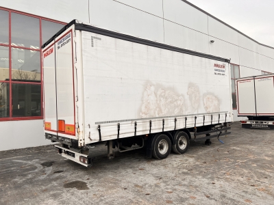 Möslein TPW 105 D 7,30 Tandem- Schiebeplanenanhänger zum Durchladen