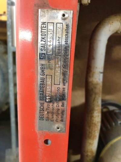 ANDERE  Zapfanlage mit Zapfpistole