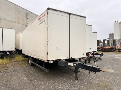 Möslein EK 1- D 7,3 1 Achs Kofferanhänger Durchladen  7,08 m lang