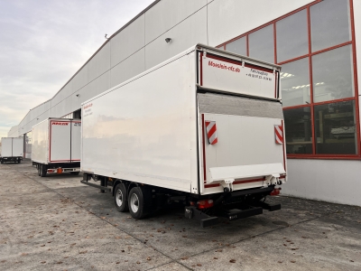 Möslein TKO 105 DL Schwebheim Tandem Koffer, Ladebordwand + Durchladbar 