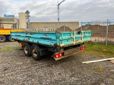 Obermaier 14 14 t Tandemkipper- Tieflader