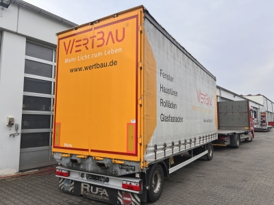 RUFA DHC 18-22 2 Achs Jumbo- Planenanhänger