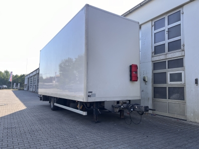 ACKERMANN Z-KA-F10.5/7,6 1 Achs Kofferanhänger, Ladebordwand