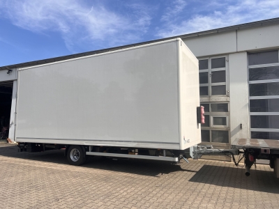 ACKERMANN Z-KA-F10.5/7,5 1 Achs Kofferanhänger mit Ladebordwand 10,5 t GG
