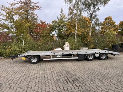 Möslein TO 3 F Schwebheim 3 Achs Tiefladeranhänger