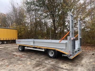 Möslein T 2  GG10,9 Neuer 2 Achs Tieflader- Anhänger