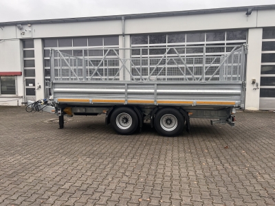 Möslein TTD 19 AB neuer 19 t Tandemkipper Tieflader 
Gitteraufsatz