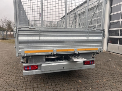 Möslein TTD 19 AB neuer 19 t Tandemkipper Tieflader 
Gitteraufsatz