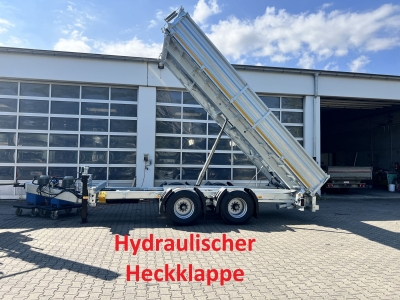 Möslein TTD 19 B neuer 19 t Tandemkipper- Tieflader hydraulischer Klappe