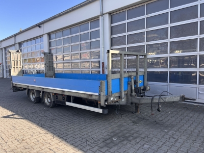HUMBAUR HBTZ 136224 TA-BS 13,6 t Tandemtieflader