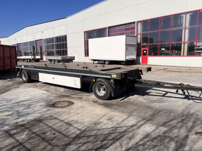 Gergen TBCA 18H 2 Achs Kombianhänger- Tieflader