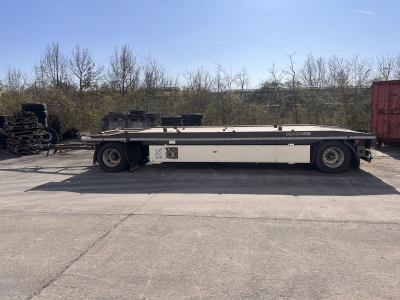 Gergen TBCA 18H 2 Achs Kombianhänger- Tieflader