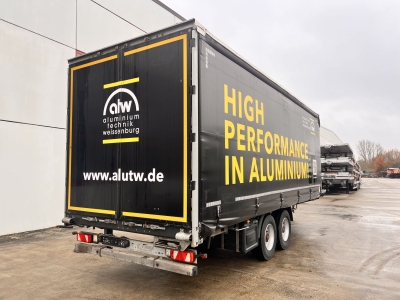 FLIEGL TPS135 13,5 t Tandemplanenanhänger, neuwertig