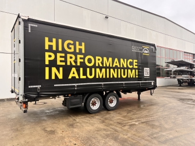 FLIEGL TPS135 13,5 t Tandemplanenanhänger, neuwertig