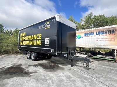 FLIEGL TPS135 13,5 t Tandemplanenanhänger, neuwertig