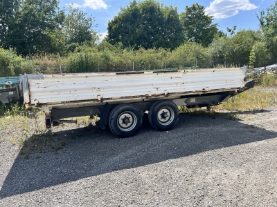 Demmler TSKA 105 Tandemkipper- Tieflader