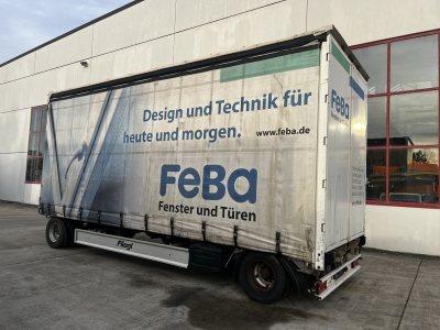 FLIEGL ZPS180 2 Achs Jumbo-Planenanhänger