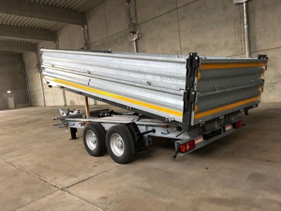 Möslein TTD13- BA Verzinkt 13 t Tandem Kipper Tieflader
mit Bordwand- Aufsatz
-- Neufahrzeug --