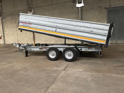 Möslein TTD13- BA Verzinkt 13 t Tandem Kipper Tieflader
mit Bordwand- Aufsatz
-- Neufahrzeug --