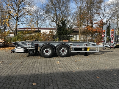 Möslein BDF Tandem- BDF- Wechselanhänger - Ladebordwand