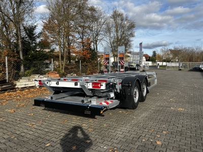 Möslein BDF Tandem- BDF- Wechselanhänger - Ladebordwand