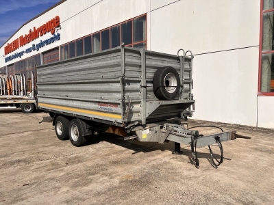 Möslein TDS 13 Schwebheim 13 t Tandemkipper- Tieflader, Aufsatzbordwände