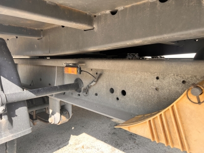 Möslein TDS 13 Schwebheim 13 t Tandemkipper- Tieflader, Aufsatzbordwände