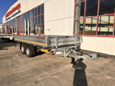 Möslein TDS 11 Schwebheim Tandemkipper- Tieflader, wenig Benutzt