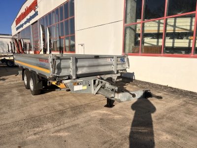 Möslein TDS 11 Schwebheim Tandemkipper- Tieflader, wenig Benutzt