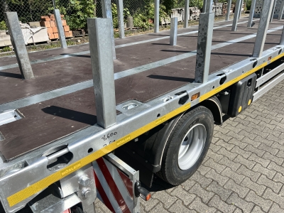 Möslein T 2 Plato 8,6m 2 Achs Jumbo- Plato- Anhänger