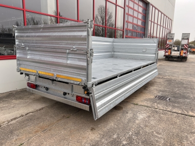 Möslein TTD 19 AB 19 t Tandemkipper Tieflader, Breitbereifung
 Aufsatzbordwänden
-- Neufahrzeug --