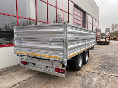 Möslein TTD 19 AB 19 t Tandemkipper Tieflader, Breitbereifung
 Aufsatzbordwänden
-- Neufahrzeug --