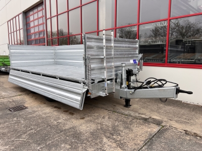 Möslein TTD 19 AB 19 t Tandemkipper Tieflader, Breitbereifung
 Aufsatzbordwänden
-- Neufahrzeug --