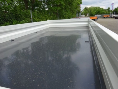 Möslein TTD 11 Weiß neuer Tandem 3- Seitenkipper Tieflader
-- Neufahrzeug --