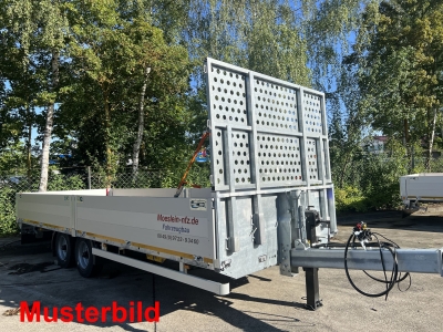 Möslein THT 14,4 G 6,2 L 14,4 t Tandem- Pritschenanhänger- Tieflader