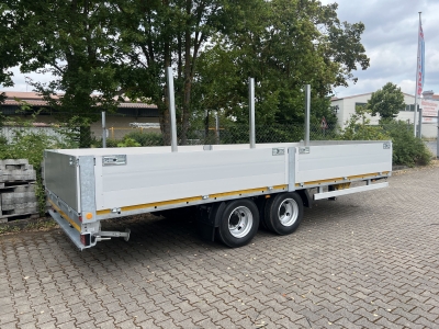 Möslein THT 14,4 G 6,2 L 14,4 t Tandem- Pritschenanhänger- Tieflader