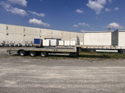 Möslein ST 3 Plato 8,7 3 Achs Tieflader für Fertigteile, Maschinen